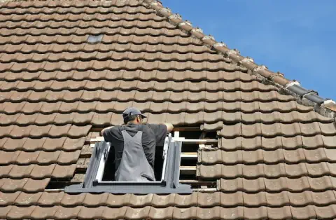 Pose de velux - Tramoyes